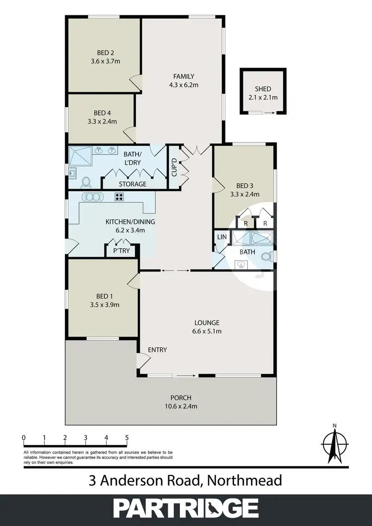 Floorplan of Homely house listing, 3 Anderson Road, Northmead NSW 2152