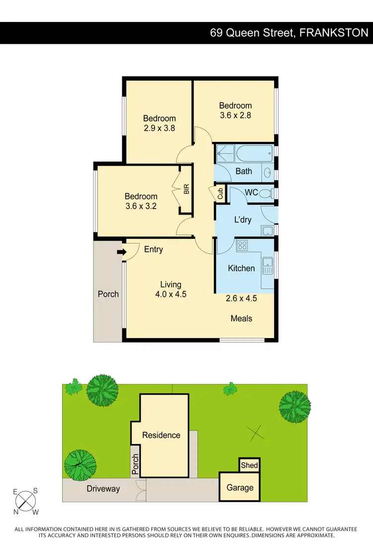 Floorplan of Homely house listing, 69 Queen Street, Frankston VIC 3199