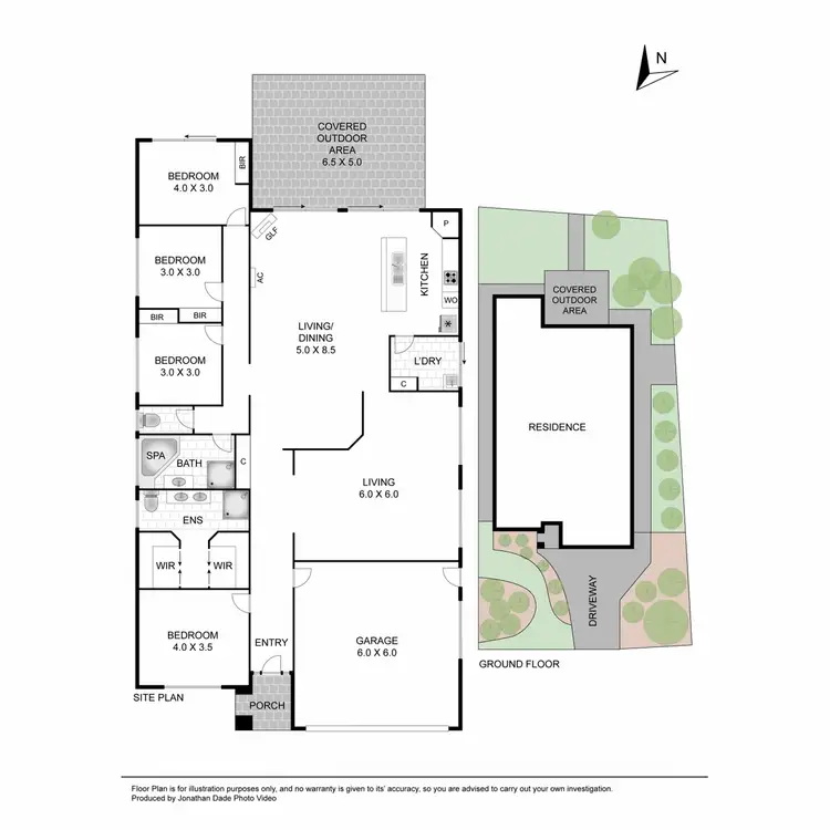 Floorplan of Homely house listing, 77 Country Club Drive, Safety Beach VIC 3936