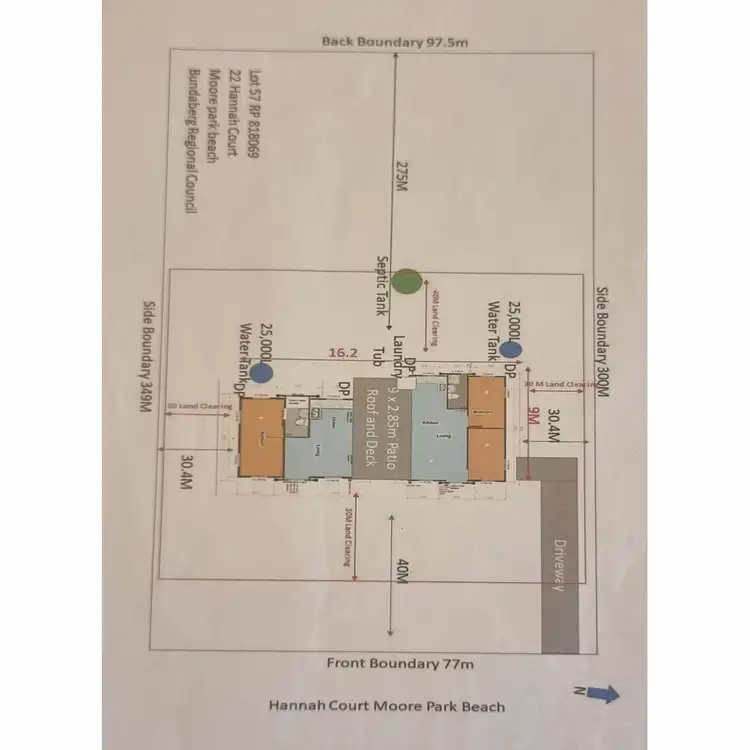 Floorplan of Homely house listing, 22 Hannah Court, Moore Park Beach QLD 4670