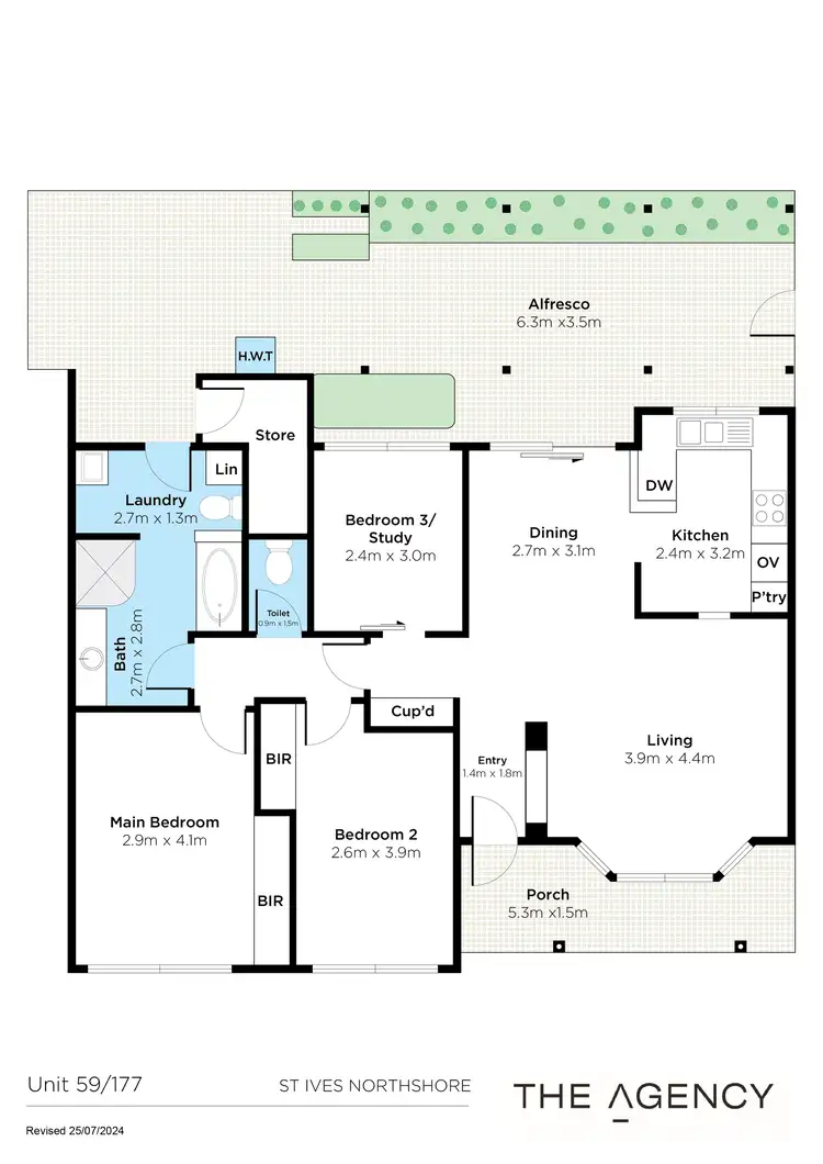 Floorplan of Homely house listing, 59/177 Dampier Avenue, Kallaroo WA 6025