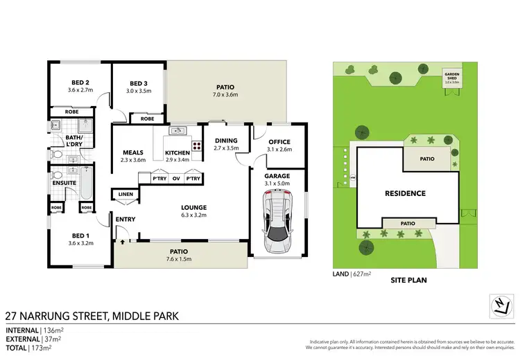 Floorplan of Homely house listing, 27 Narrung Street, Middle Park QLD 4074
