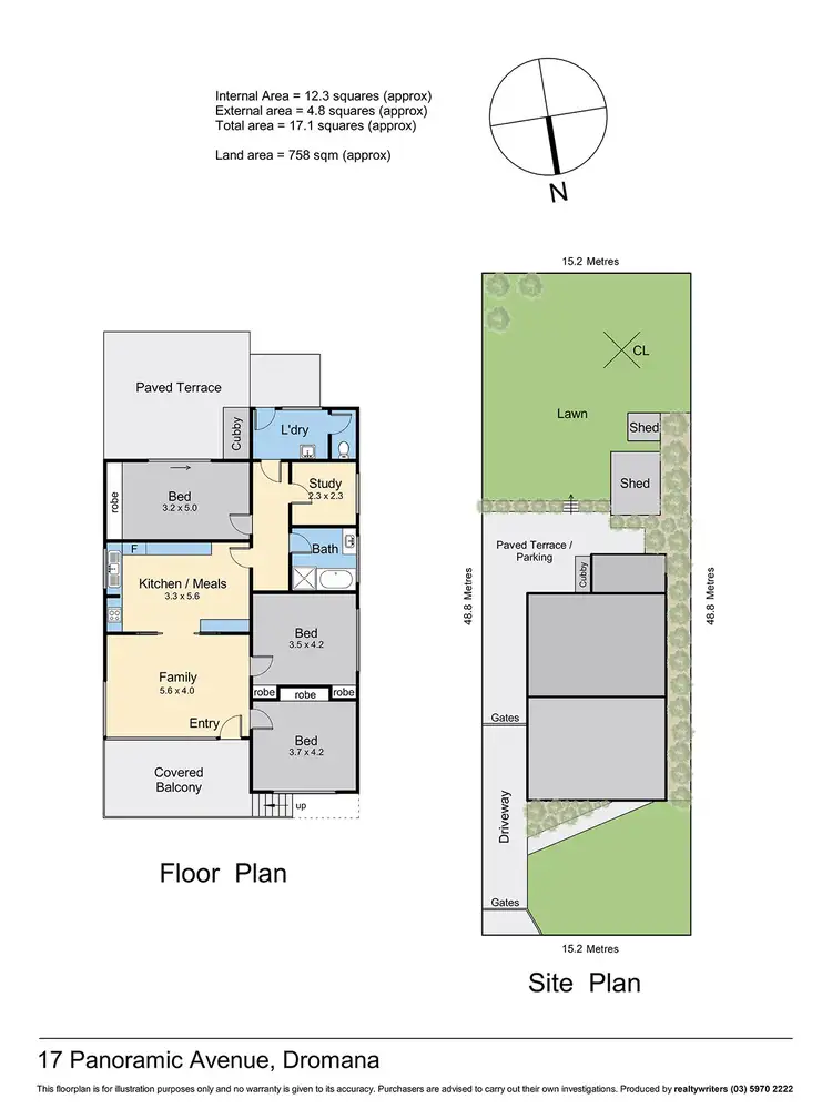 Floorplan of Homely house listing, 17 Panoramic Avenue, Dromana VIC 3936