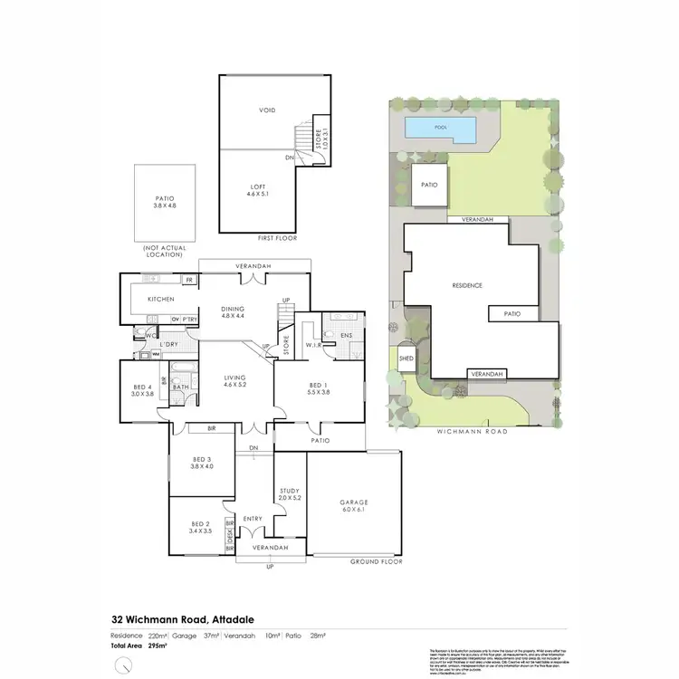 Floorplan of Homely house listing, 32 Wichmann Road, Attadale WA 6156