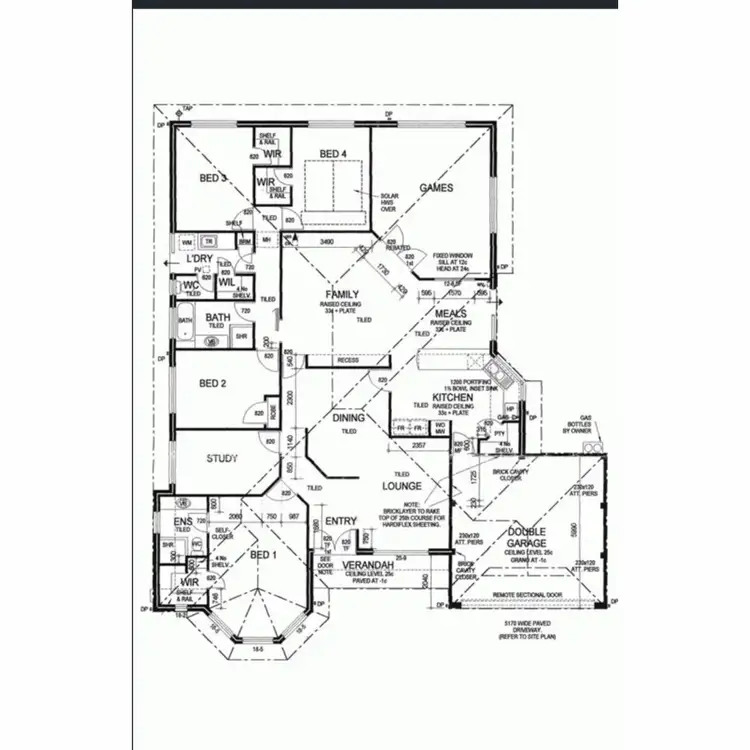 Floorplan of Homely house listing, 157 Tamarisk Drive, Gabbadah WA 6041