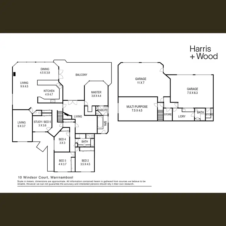 Floorplan of Homely house listing, 10 Windsor Court, Warrnambool VIC 3280