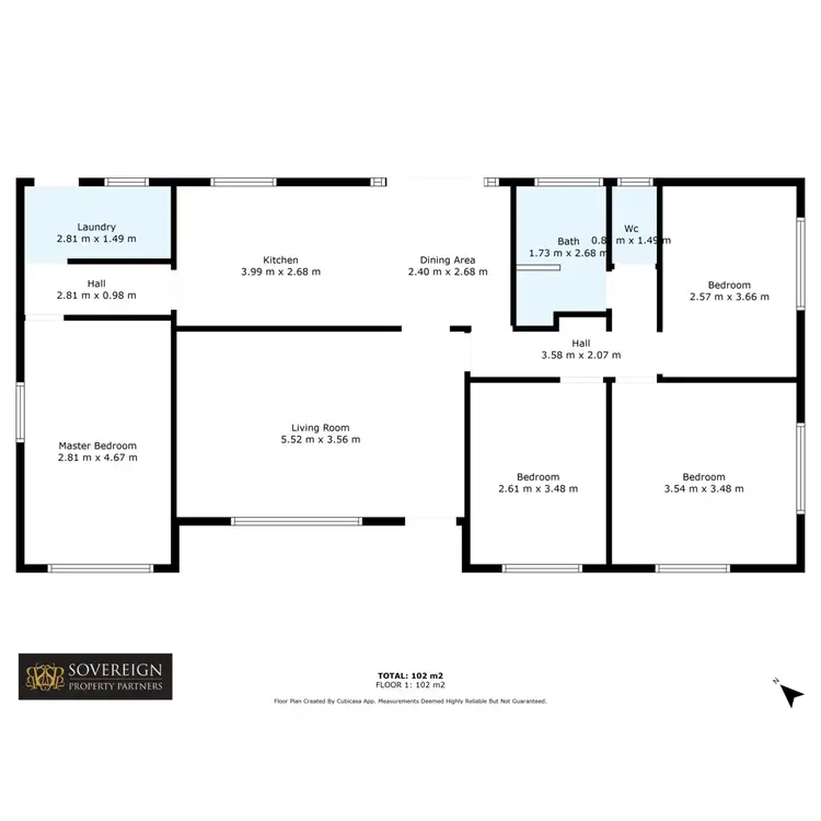 Floorplan of Homely house listing, 21 Gloucester Crescent, Darling Heights QLD 4350
