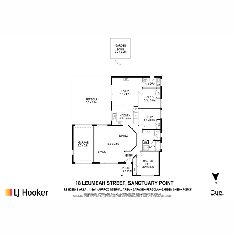 Floorplan of Homely house listing, 18 Leumeah Street, Sanctuary Point NSW 2540
