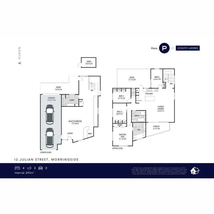Floorplan of Homely house listing, 12 Julian Street, Morningside QLD 4170