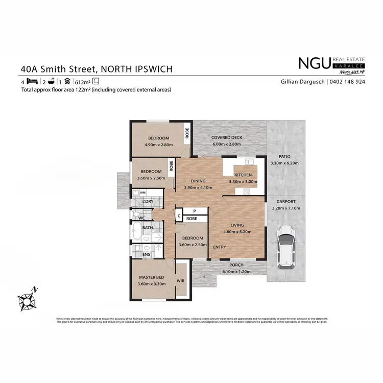 Floorplan of Homely house listing, 40a Smith Street, North Ipswich QLD 4305