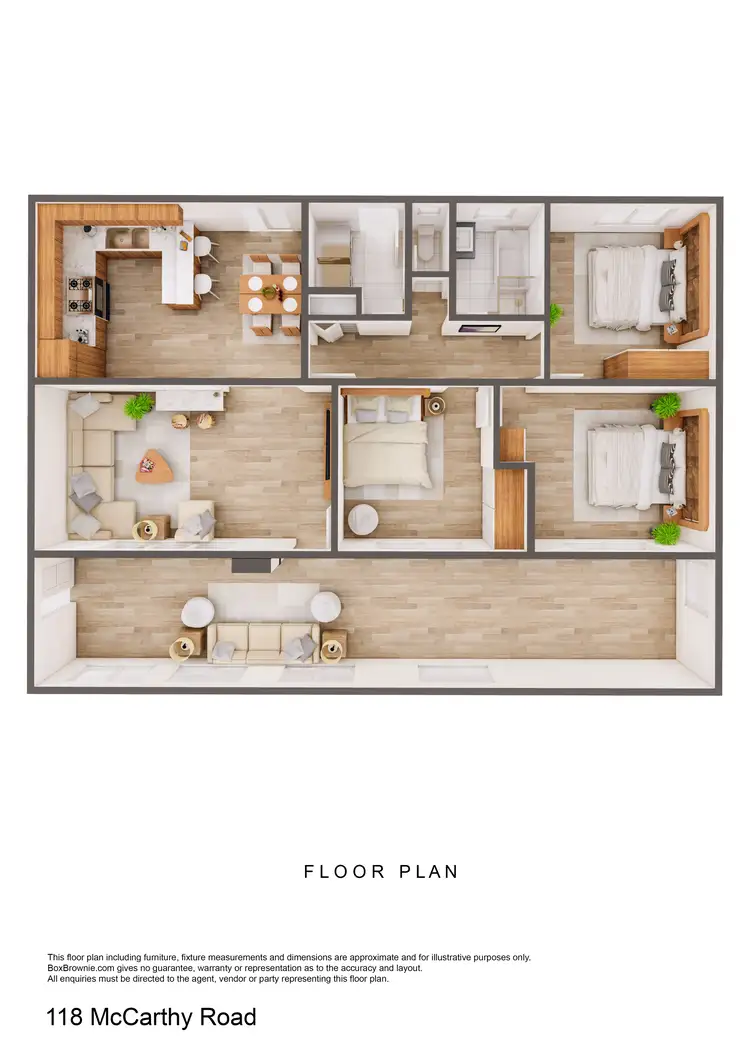 Floorplan of Homely rural property listing, 118 Mccarthy Road, Lake Wyangan NSW 2680