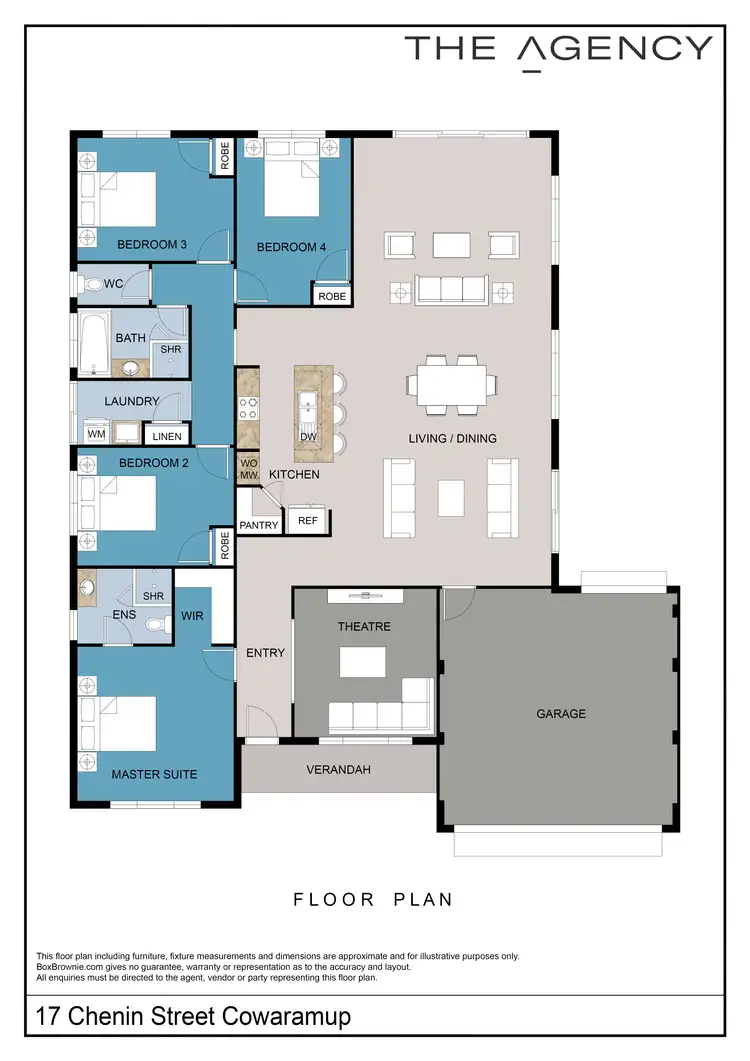 Floorplan of Homely house listing, 17 Chenin Street, Cowaramup WA 6284