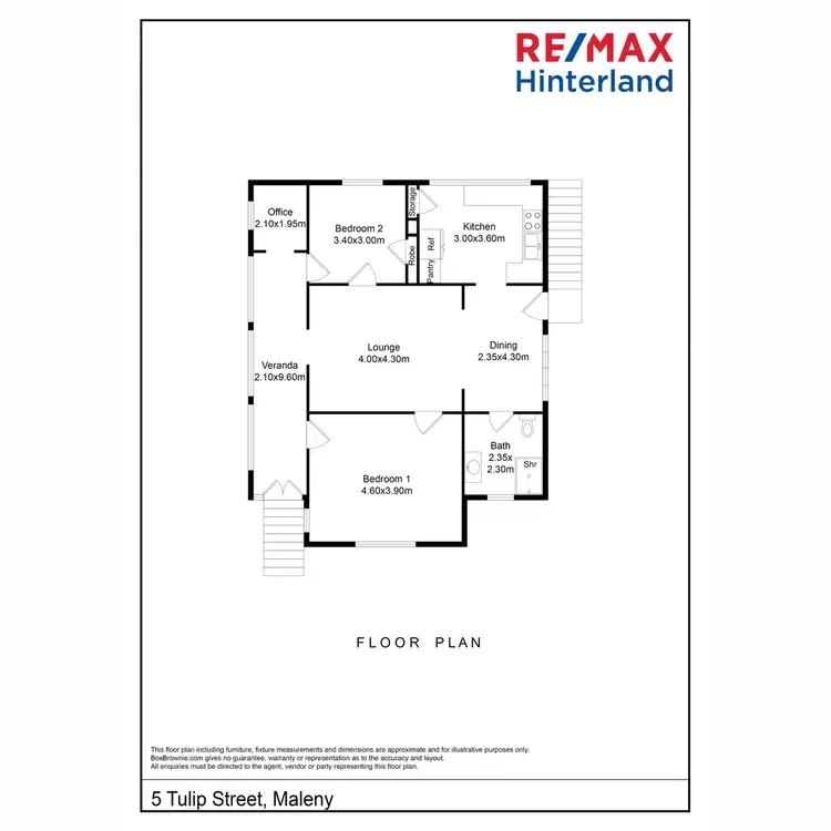 Floorplan of Homely house listing, 5 Tulip Street, Maleny QLD 4552