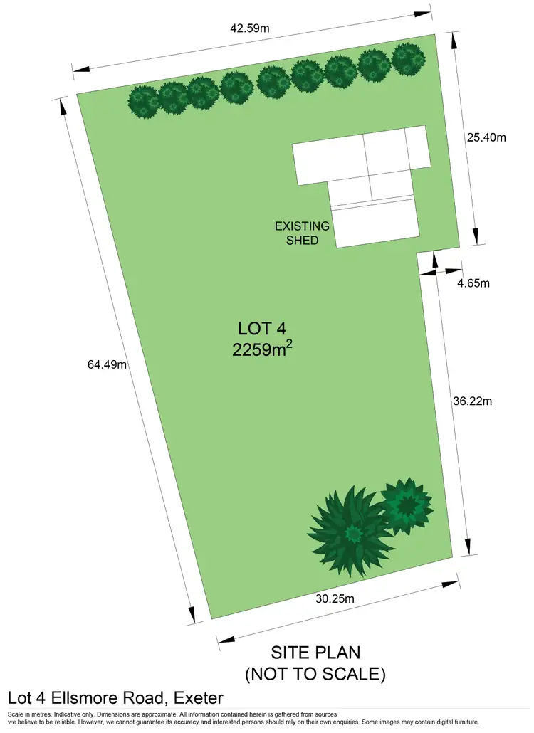 Floorplan of Homely land listing, 570 Ellsmore Road, Exeter NSW 2579