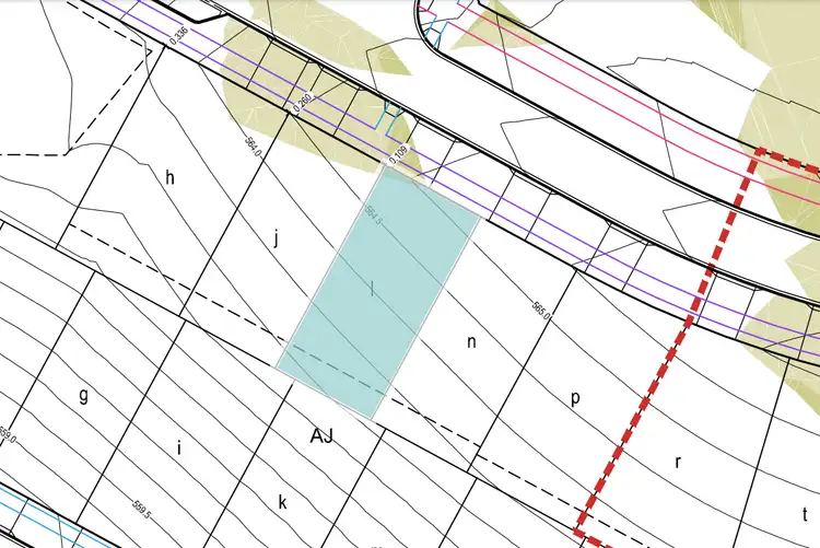 Floorplan of Homely land listing, 13 Kaneff Street, Macnamara ACT 2615