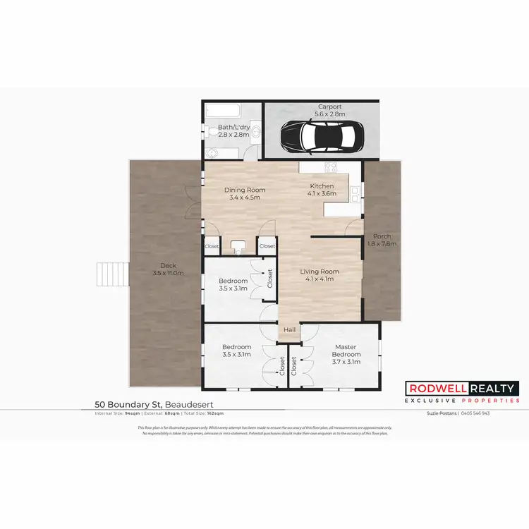 Floorplan of Homely house listing, 50 Boundary Street, Beaudesert QLD 4285