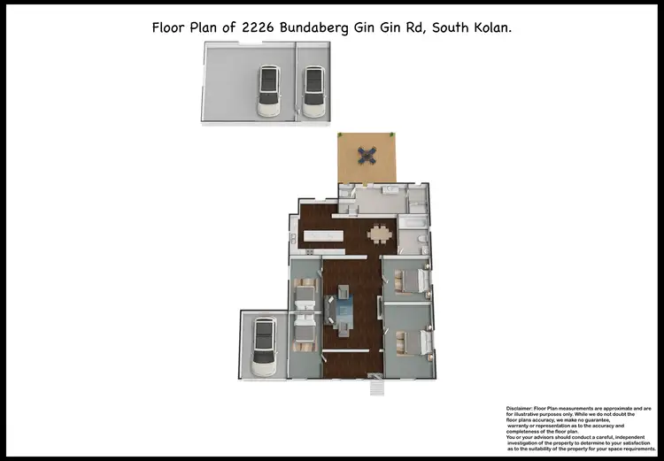 Floorplan of Homely house listing, 2226 Gin Gin Road, South Kolan QLD 4670