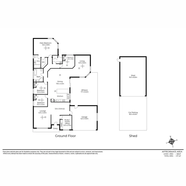 Floorplan of Homely house listing, 17 South Street, Glenmore Park NSW 2745