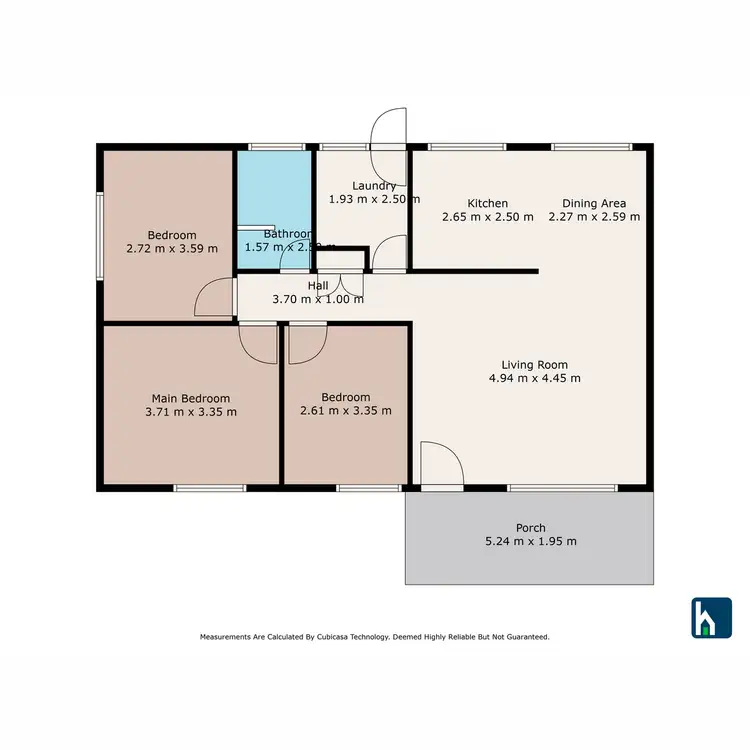 Floorplan of Homely house listing, 50 Cameron Street, Curlewis NSW 2381
