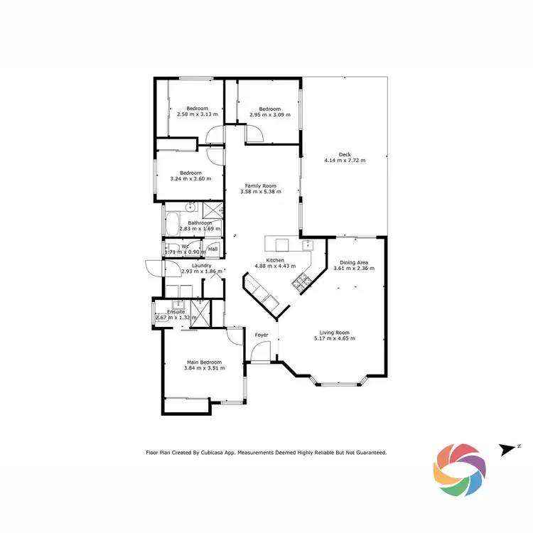 Floorplan of Homely house listing, 21 Moreton Street, Boronia Heights QLD 4124