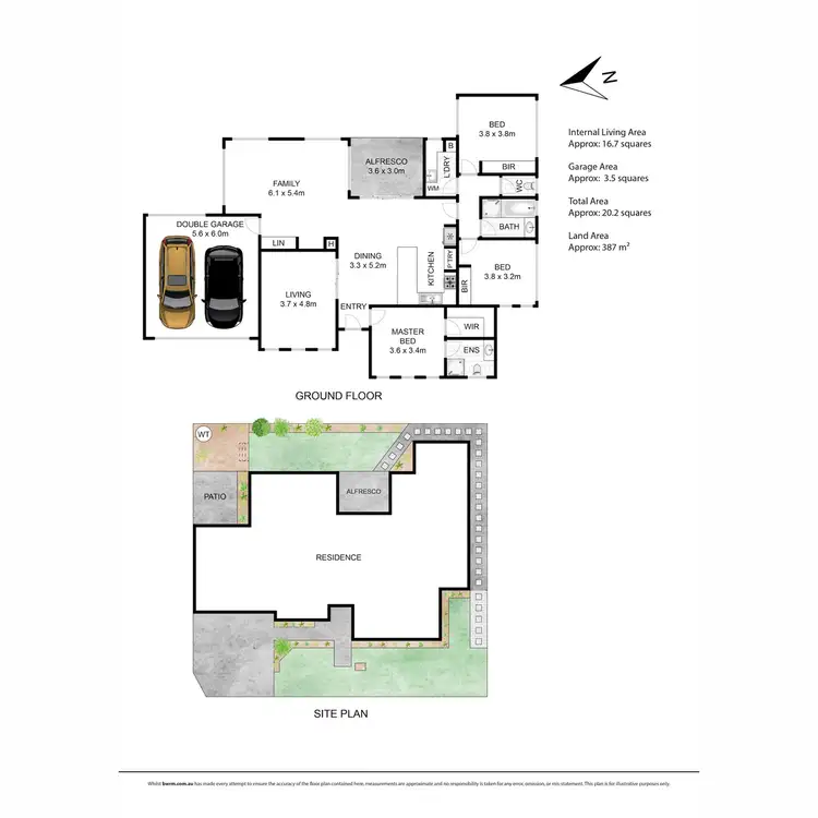 Floorplan of Homely house listing, 2 Aurora Avenue, Safety Beach VIC 3936