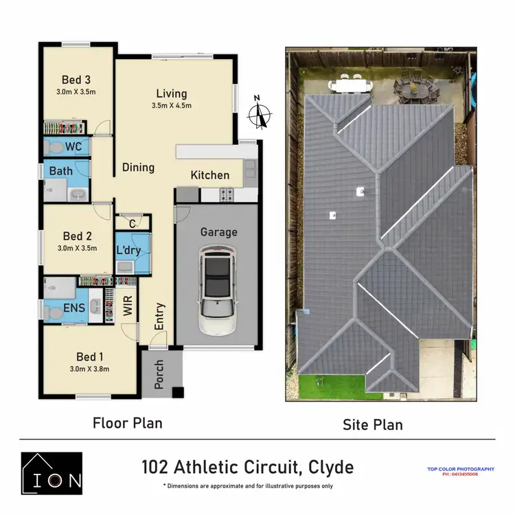 Floorplan of Homely house listing, 102 Athletic Circuit, Clyde VIC 3978