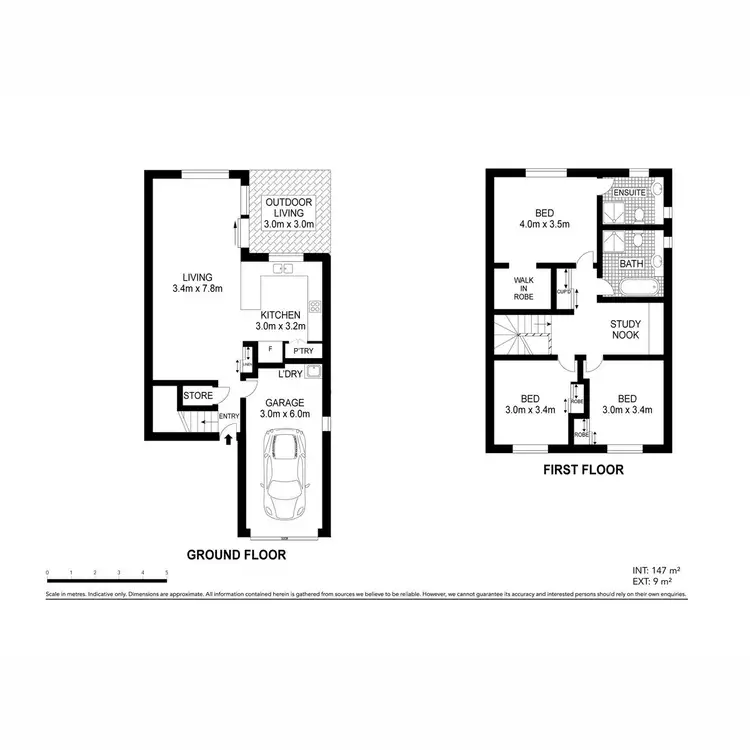 Floorplan of Homely townhouse listing, 19/10 Imagination Drive, Nambour QLD 4560