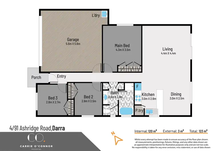 Floorplan of Homely house listing, 4/91 Ashridge Road, Darra QLD 4076