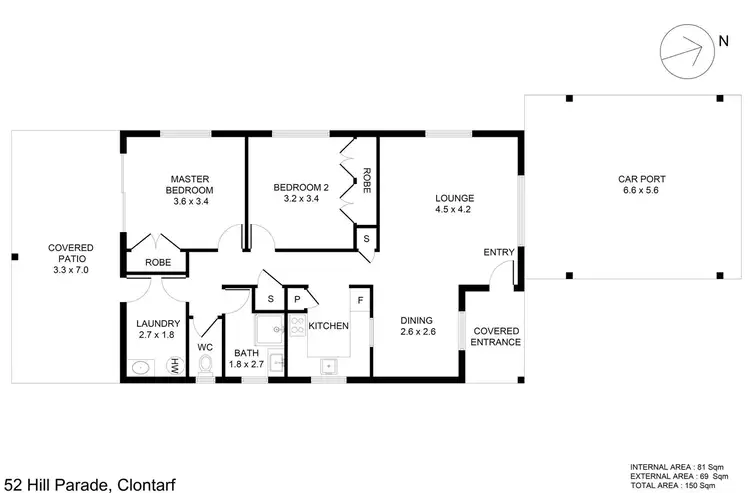 Floorplan of Homely house listing, 52 Hill Parade, Clontarf QLD 4019