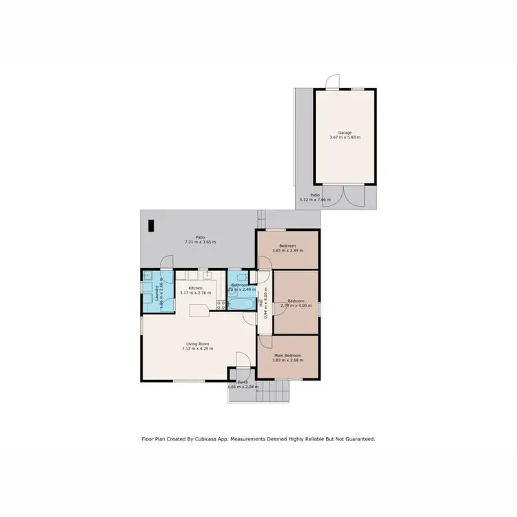 Floorplan of Homely house listing, 51 Marion Street, Gunnedah NSW 2380