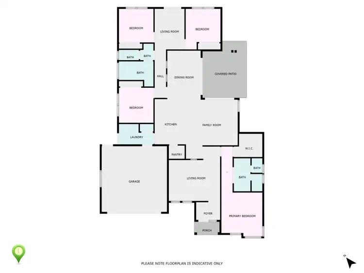 Floorplan of Homely house listing, 14 Tulipwood Circuit, Boyne Island QLD 4680