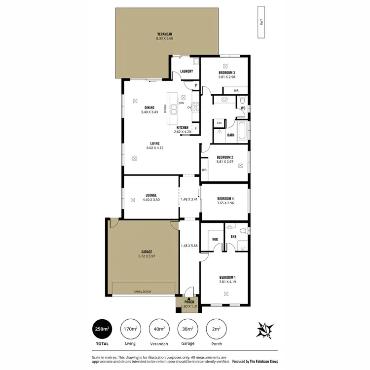 Floorplan of Homely house listing, 30 Clement Grove, Burton SA 5110
