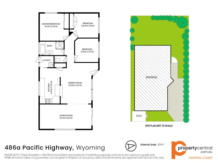 Floorplan of Homely house listing, 486a Pacific Highway, Wyoming NSW 2250