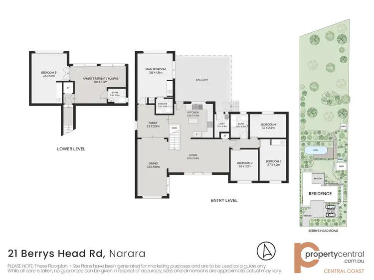 Floorplan of Homely house listing, 21 Berrys Head Road, Narara NSW 2250