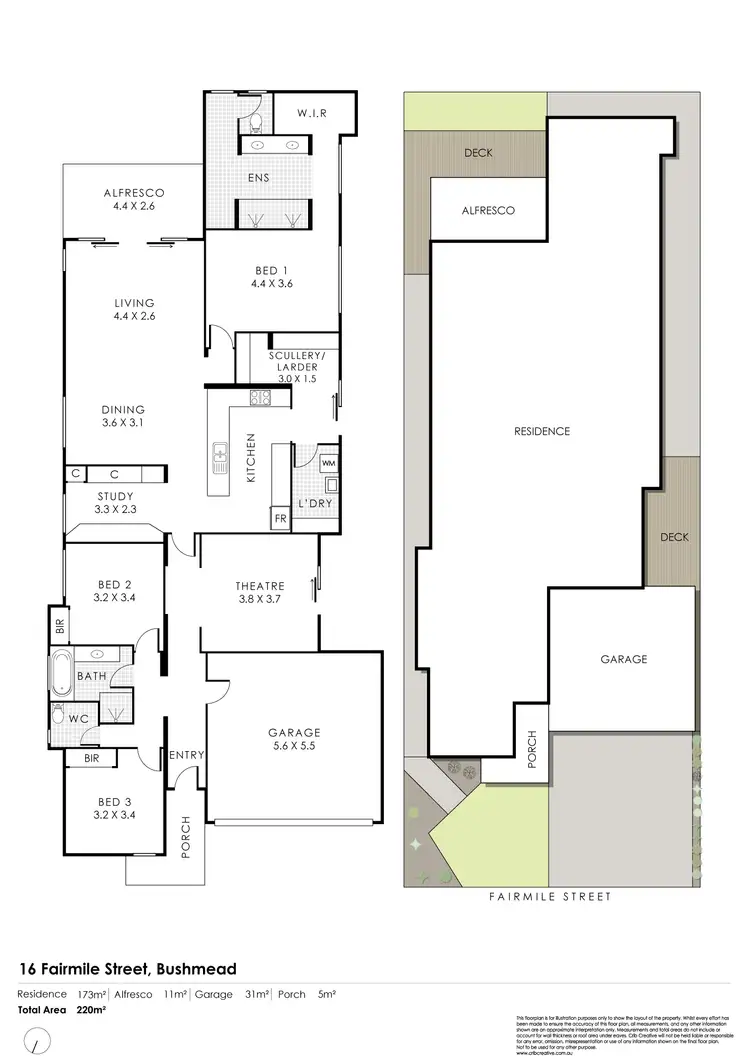 Floorplan of Homely house listing, 16 Fairmile Street, Bushmead WA 6055