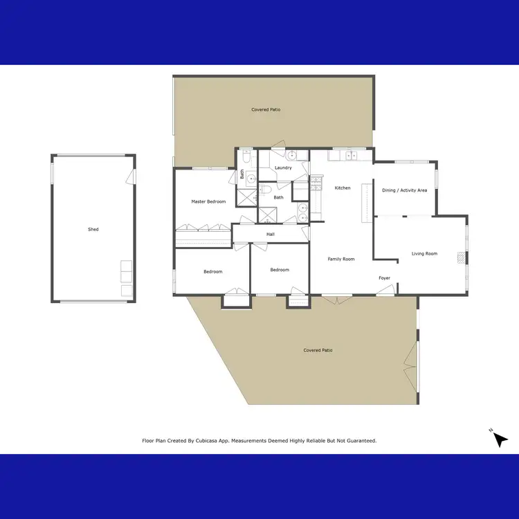 Floorplan of Homely house listing, 5 Crocus Way, Ferndale WA 6148
