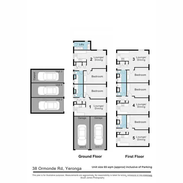 Floorplan of Homely block of units listing, 38 Ormonde Road, Yeronga QLD 4104
