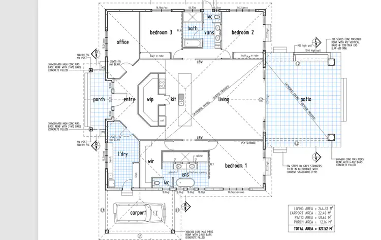 Floorplan of Homely house listing, 10-12 Hanson Street, Goldsborough QLD 4865
