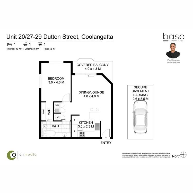 Floorplan of Homely apartment listing, 20/27-29 Dutton Street, Coolangatta QLD 4225