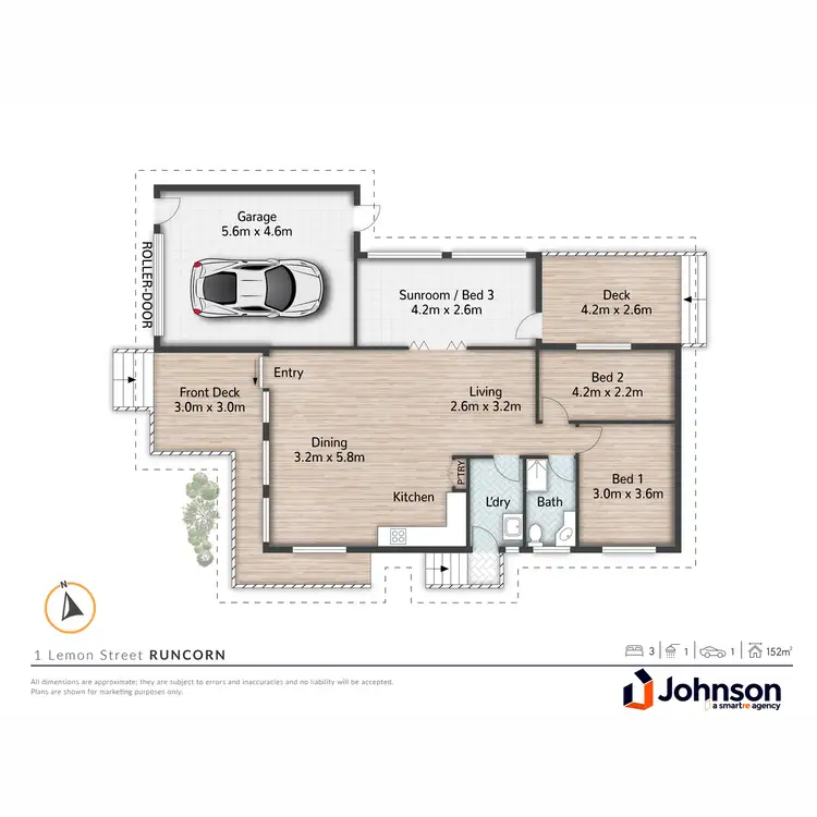 Floorplan of Homely house listing, 1 Lemon Street, Runcorn QLD 4113