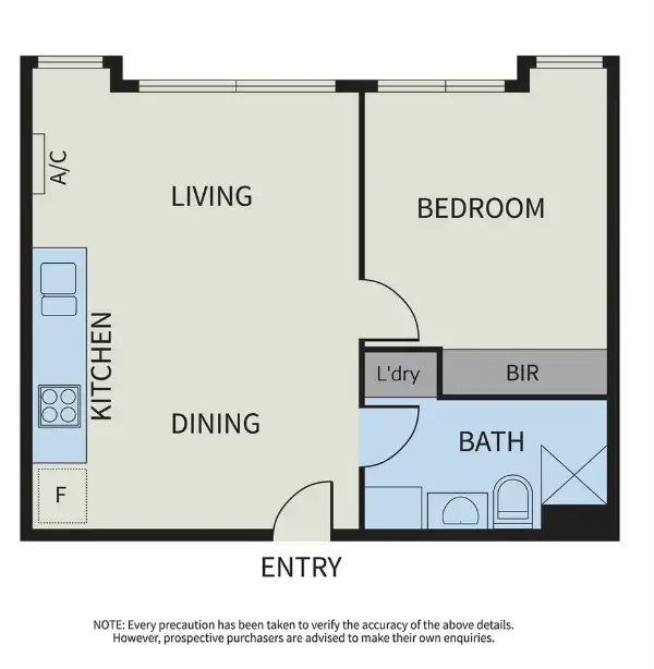 Floorplan of Homely apartment listing, 605/58 Clarke Street, Southbank VIC 3006