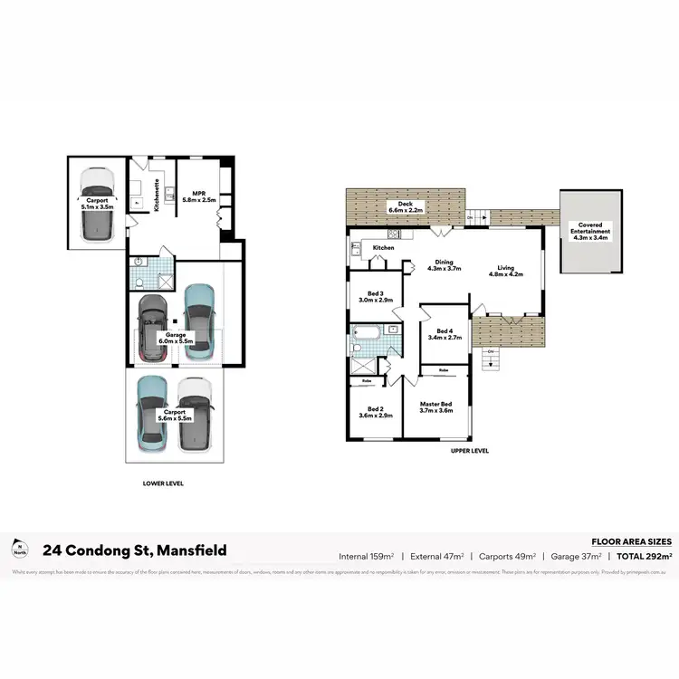 Floorplan of Homely house listing, 24 Condong Street, Mansfield QLD 4122