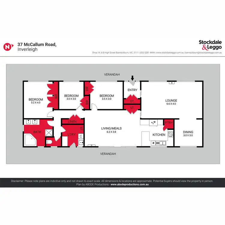 Floorplan of Homely house listing, 37 McCallum Road, Inverleigh VIC 3321