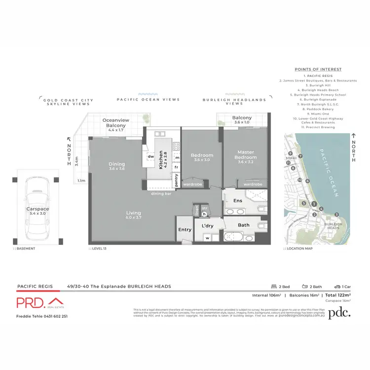 Floorplan of Homely unit listing, 49/30-40 The Esplanade, Burleigh Heads QLD 4220