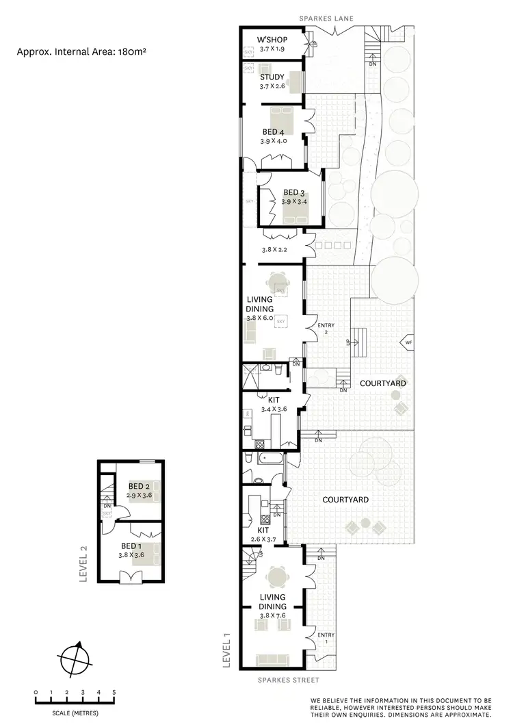 Floorplan of Homely house listing, 14 Sparkes Street, Camperdown NSW 2050