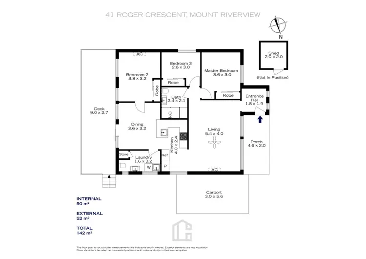 Floorplan of Homely house listing, 41 Roger Crescent, Mount Riverview NSW 2774