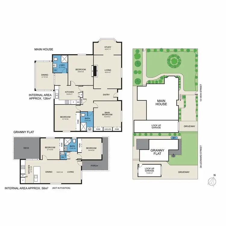 Floorplan of Homely house listing, 13 View Street, Cessnock NSW 2325