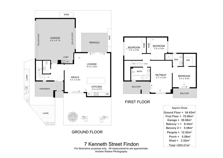 Floorplan of Homely house listing, 7 Kenneth Street, Findon SA 5023