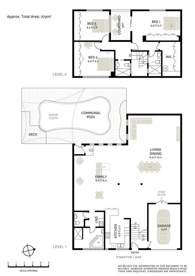 Floorplan of Homely house listing, 64 Kingston Lane, Camperdown NSW 2050