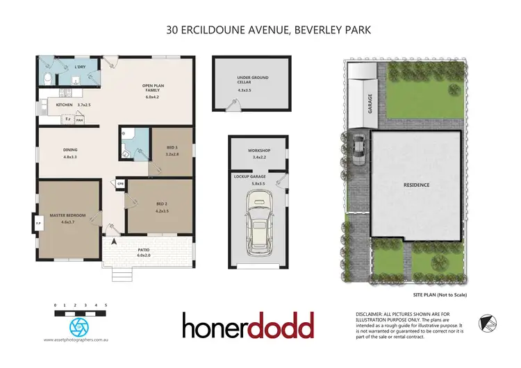 Floorplan of Homely house listing, 30 Ercildoune Avenue, Beverley Park NSW 2217